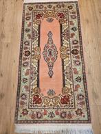 Vintage handgeknoopt oosters tapijt kirman 155x71, 50 tot 100 cm, 150 tot 200 cm, Gebruikt, Rechthoekig
