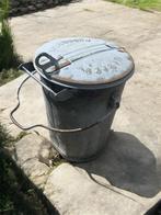 Vuilnisbak  zink Apeldoorn, Ophalen of Verzenden, Gebruikt, Minder dan 50 cm
