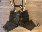 Lederhose Heren Suède Maat L/XL, Kleding | Heren, Kostuums en Colberts, Ophalen, Gedragen, Maat 56/58 (XL), Bruin