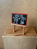 Lundby krijtbord - hxbxd 6x4.2x3cm - hout, Ophalen of Verzenden, Zo goed als nieuw, Poppenhuis