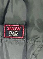 Dolce & Gabbana vintage ski jas mt 38 zwart dons, Ophalen of Verzenden, Gedragen, Maat 38/40 (M), Jack