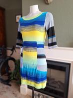 Desigual schitterend kleurrijke jurk S 36 gratis verz in NL, Knielengte, Zo goed als nieuw, Desigual, Maat 36 (S)