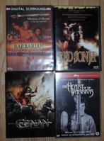 4x BARBAREN / Conan the Barbarian RED SONJA Heart of Warrior, Cd's en Dvd's, Dvd's | Avontuur, Alle leeftijden, Ophalen of Verzenden