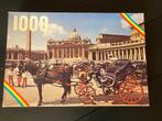 Puzzel 1000 stukjes, Sint Pieter's plein Rome, Ophalen of Verzenden, 500 t/m 1500 stukjes, Gebruikt, Legpuzzel