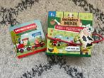 Boerderijdieren- boek + puzzel trein - Lantaarn publishers, Ophalen of Verzenden