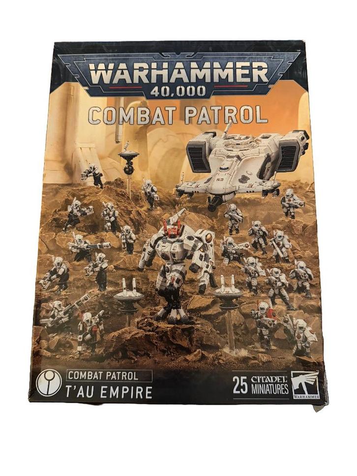 Warhammer 40K Tau Combat Patrol, Hobby en Vrije tijd, Wargaming, Nieuw, Warhammer, Ophalen of Verzenden