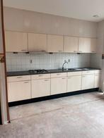 Keuken te koop, Huis en Inrichting, Keuken | Complete keukens, Ophalen, Enkelwandige keuken, Zo goed als nieuw, Kunststof