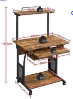 Compact Bureau met Uitschuifbaar Toetsenbordblad, Huis en Inrichting, Kasten | Computermeubels, Ophalen, 120 tot 170 cm, Zo goed als nieuw