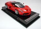 Ferrari LaFerrari Rood 1:18 van Amalgam, Hobby en Vrije tijd, Modelauto's | 1:18, Ophalen of Verzenden, Nieuw, Auto, Overige merken
