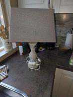 tafel lamp 50 cm hoog.  stenen voet, Ophalen, Gebruikt, Rond, 50 cm of meer