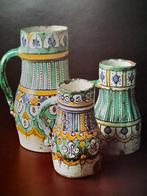 Veelkleurig oud  aardewerk uit Marokko, Fès, Fez gezocht, Antiek en Kunst, Verzenden