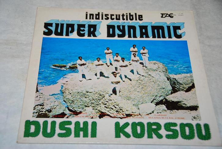 Indiscutible Super Dynamic – Dushi Korsou LP Vinyl, Cd's en Dvd's, Vinyl | Latin en Salsa, Gebruikt, 12 inch, Ophalen of Verzenden