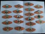 Sigarenbandjes, serie Amsterdam, Verzamelen, Rookartikelen, Aanstekers en Luciferdoosjes, Ophalen of Verzenden, Nieuw, Sigarenbandjes