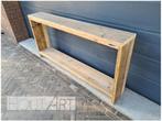 Strakke sidetable van steigerhout, Jeroen.leenders@gmail.com, Nieuw, Ophalen of Verzenden, Minder dan 25 cm