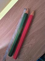 potlood zeer groot 39 cm lang doorsnede 3 cm punt ontbreekt, Ophalen of Verzenden, Gebruikt, Overige typen, Overige merken