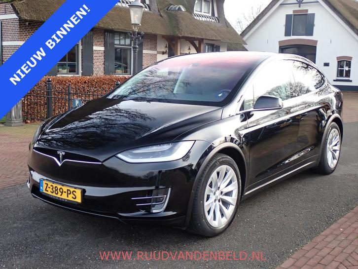 Tesla Model X 90D 6P 87%SOH FREE SUPERCHARING CCS/AUTOPILOT/, Auto's, Tesla, Bedrijf, Te koop, Model X, 4x4, ABS, Achteruitrijcamera