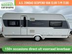 Hobby 560 UL EXCELLENT, ENKELE BEDDEN + VERBR., VOORTENT, Hordeur, Rondzit, Hobby, 7 tot 8 meter