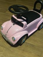 Volkswagen Beetle loopauto roze, Ophalen, Zo goed als nieuw, Loopvoertuig