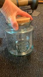 Re-Generation 2,5l Glazen pot met kurk deksel, Ophalen of Verzenden, Zo goed als nieuw, Glas, Pot, Bus of Blik