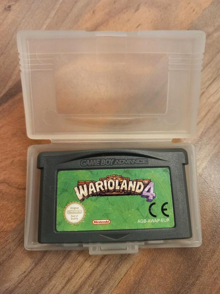 Wario Land 4 - Game Boy Advance (GBA), Spelcomputers en Games, Games | Nintendo Game Boy, Gebruikt, Platform, 1 speler, Vanaf 7 jaar