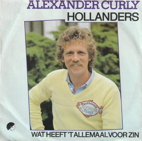 Piraten Single (1981) Alexander Curly - Hollanders, Cd's en Dvd's, Vinyl Singles, Gebruikt, Single, Nederlandstalig, 7 inch, Ophalen of Verzenden