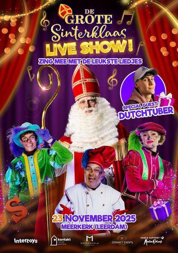 GEZOCHT VIP Tickets De Grote Sinterklaas Live Show! beschikbaar voor biedingen