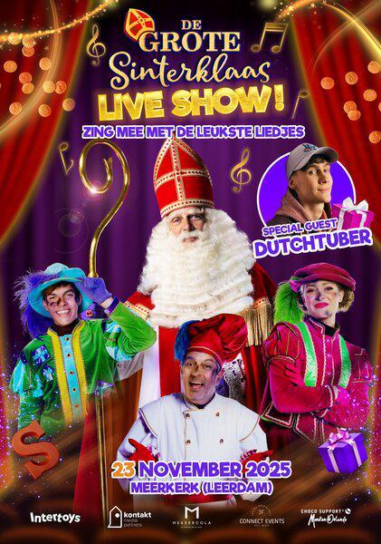 GEZOCHT VIP Tickets De Grote Sinterklaas Live Show!, Tickets en Kaartjes, Evenementen en Festivals, Twee personen
