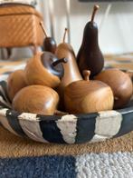Vintage hout fruit appel peer, Huis en Inrichting, Woonaccessoires | Overige, Ophalen of Verzenden, Zo goed als nieuw