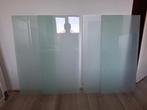 4 glaspanelen voor PAX-schuifdeur (IKEA) 100x201 - melkglas, 200 cm of meer, Zo goed als nieuw, 50 tot 75 cm, 50 tot 100 cm