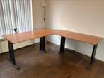 Hoekbureau of 2 losse bureaus hoogte verstelbaar, Ophalen, Zo goed als nieuw