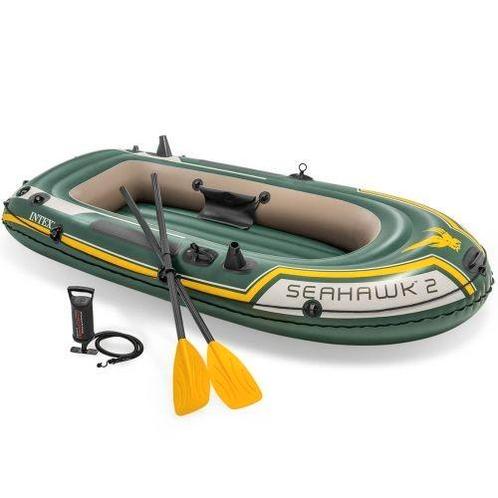 Intex Seahawks 2 opblaasboot zgan, Watersport en Boten, Kano's, Zo goed als nieuw, Overige typen, Opblaasbaar, Met peddels, Ophalen