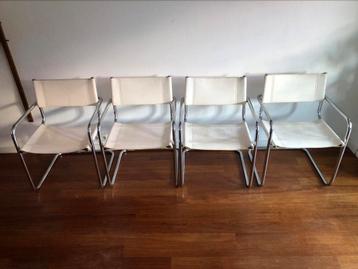 Breuer stam van der rohe buisframe tuigleer design stoelen  beschikbaar voor biedingen