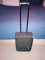 Zwarte Trolley Koffer, Gebruikt, Minder dan 50 cm, Ophalen of Verzenden, Minder dan 35 cm