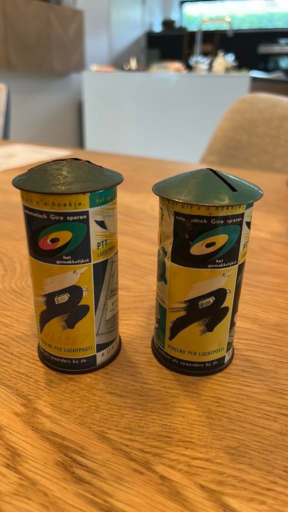 2 spaarpotjes van spaarbank, Ophalen of Verzenden