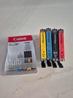 Canon Pixma Inkt Cartridges - Nieuw  4 stuks, Ophalen of Verzenden, Nieuw, Cartridge, Canon