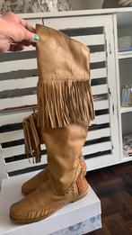 Karma of charme fringe laarzen cognac 41, Kleding | Dames, Nieuw, Ophalen of Verzenden