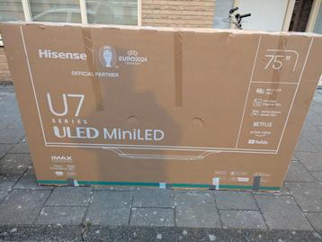 Hisense 75 inch 75U72NQ streep  beschikbaar voor biedingen