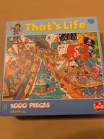 Puzzel That's Life Piraten 1000 stukjes, Ophalen of Verzenden, 500 t/m 1500 stukjes, Gebruikt, Legpuzzel