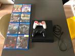 Ps4 slim met twee controllers en 8 spellen, Spelcomputers en Games, Spelcomputers | Sony PlayStation 4, Met 2 controllers, Ophalen of Verzenden
