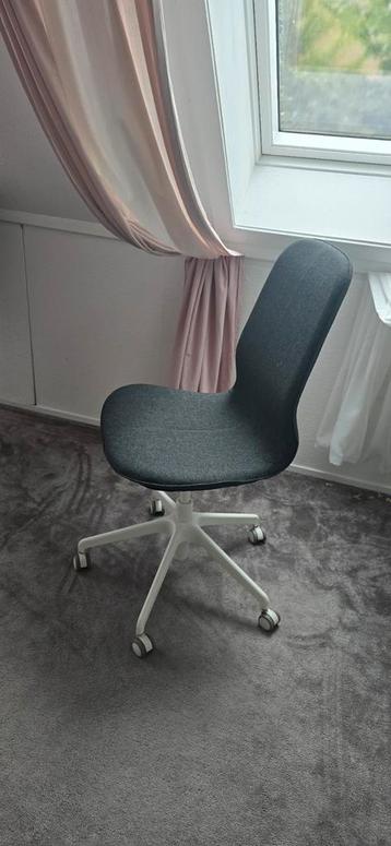 Ikea LÅNGFJÄLL bureaustoel donkergrijs  beschikbaar voor biedingen