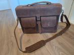 Lederen laptoptas, Computers en Software, Laptoptassen, Ophalen of Verzenden, 15 inch, Zo goed als nieuw