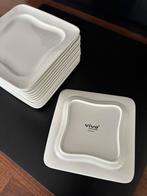Villeroy en Boch, vivo, vierkante borden, Huis en Inrichting, Keuken | Servies, Ophalen, Zo goed als nieuw, Bord(en), Overige stijlen