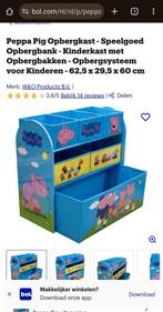 Peppa big opruimkast van stof €8, Ophalen, Zo goed als nieuw, Jongen of Meisje
