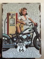 Grote Pin-up Benzine pomp - H 70xL50x3 cm, Ophalen of Verzenden, Reclamebord