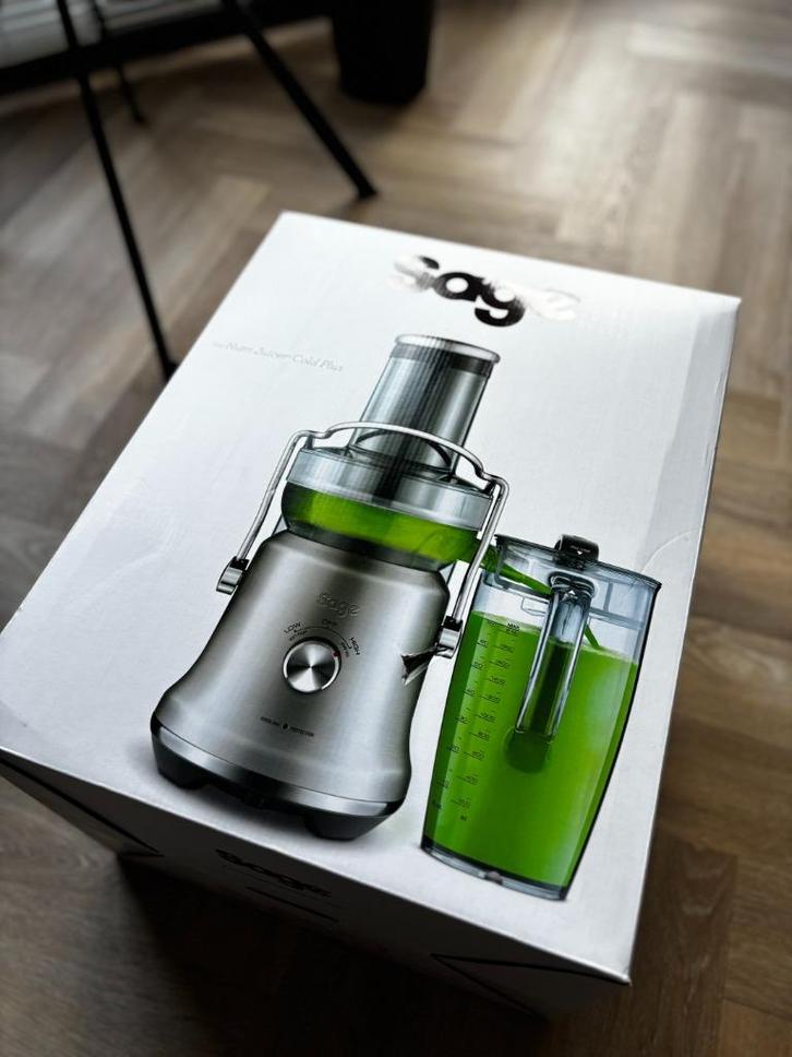 Zo goed als nieuwe Sage the Nutri Juicer Cold Plus, Witgoed en Apparatuur, Juicers, Zo goed als nieuw, Sapcentrifuge, Elektrisch