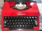 Rode vintage Sperry Remington Idool typemachin rood uit 1980, Diversen, Typemachines, Ophalen of Verzenden, Zo goed als nieuw
