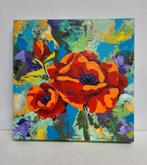 Schilderij klaprozen, Antiek en Kunst, Ophalen of Verzenden