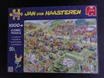 Jan van Haasteren puzzel: Grasmaaierrace, Gebruikt, Ophalen of Verzenden, 500 t/m 1500 stukjes, Legpuzzel