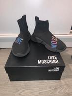Love Moschino sok schoen holographic zwarte sneaker maat 38, Kleding | Dames, Schoenen, Ophalen of Verzenden, Love moschino, Zo goed als nieuw