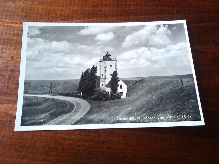 V33 - Oosterdijk - Vuurtoren - Mooi/Oud, Verzamelen, Ansichtkaarten | Nederland, Ophalen of Verzenden